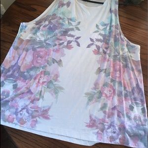 Forever 21 Floral tank top